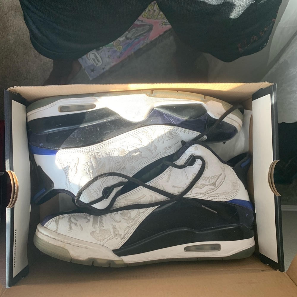Jordan Dub Zero White/Concord-Black-White